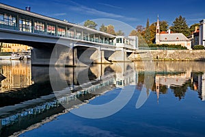 Colonnade bridge in Piestany