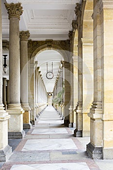 Colonnade , Karlovy Vary Carlsbad, Czech Republic