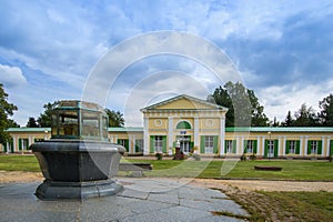 Colonnade in spa park - Frantiskovy Lazne Franzensbad