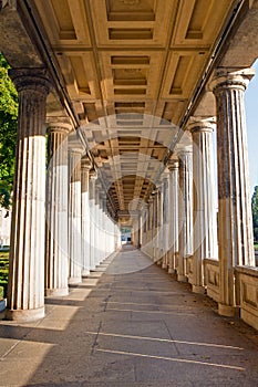 Colonnade at the Museuminsel photo