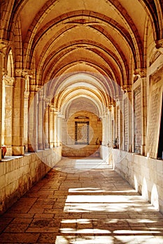 Colonnade at Pater Noster church