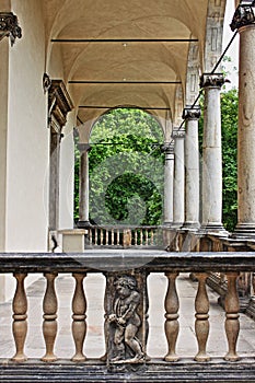 Colonnade in Queen Anne Summer Palace