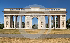 colonnade, Rajstna, classicist gloriet, Valtice town photo