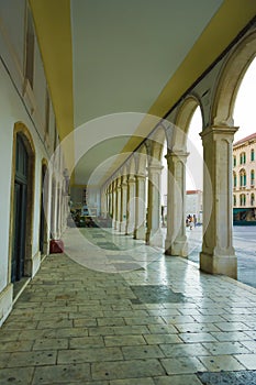 Colonnade at the Republic Square, Split