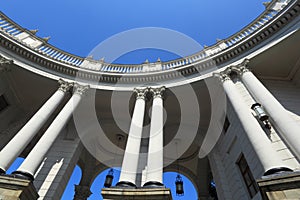 Colonnade of Sochi station