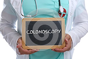 Colonoscopy cancer prevention screening check-up disease ill ill