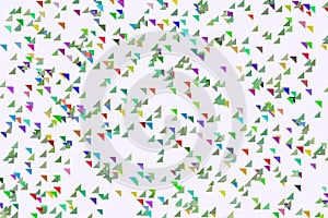 Color abstract mixed pattern generative art background. Shape, vector, backdrop, line & effect.