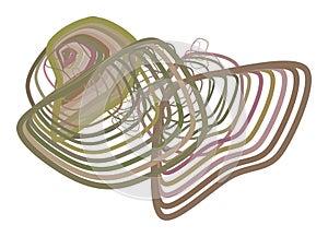 Color abstract path lines geometric pattern generative art background. Repeat, backdrop, canvas & style.