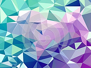 Color abstract poligonal background