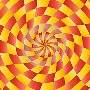 Color abstract radial background