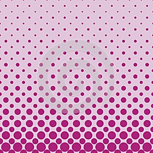 Color abstract repeating halftone dot pattern background