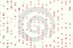 Color abstract square, rectangle pattern generative art background. Drawing, creative, vector & graphic.