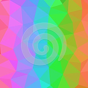 Color abstract triangular background. Vector graphics. mosaic style. geometric design. eps 10