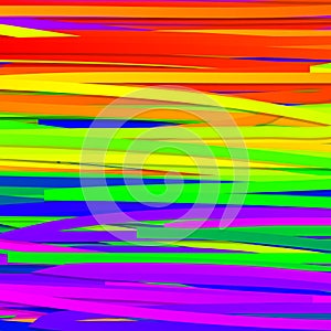 Color abstraction. Background of multi-colored stripes. Vector .