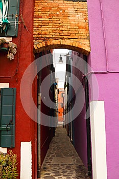 Color of the alley