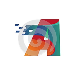 Color Alphabet Logo Technology