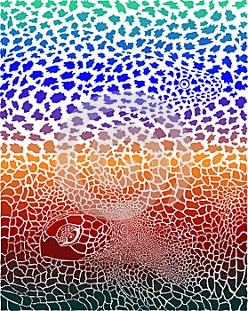 Color background Murena and Kareta