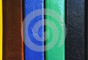 Color bars, color bricks background