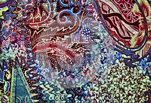 Color Batik Texture