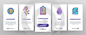 Color Biomaterials, Medical Analysis Vector Onboarding