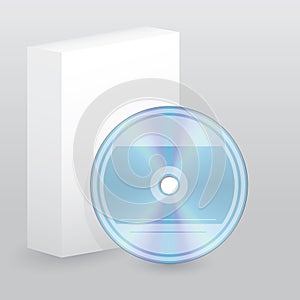 Color blank disc with blank box