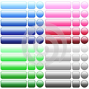 Color blank web buttons