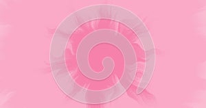 Color bleed animation. Transition or loader loop animation screen. 4K resolution abstract shades of pink colorful