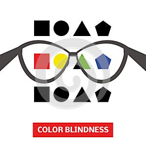 Color blindness photo