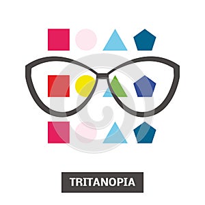 Color blindness photo