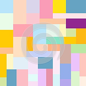 Color block design pattern