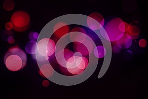 Color bokeh and background