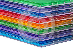 Color boxes for computer compact disc