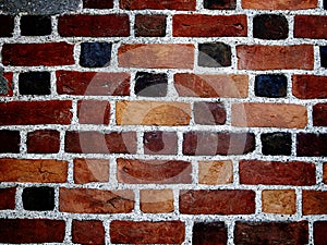 Color bricks wall II