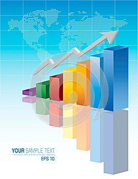 Color Business Chart