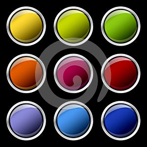 Color buttons set