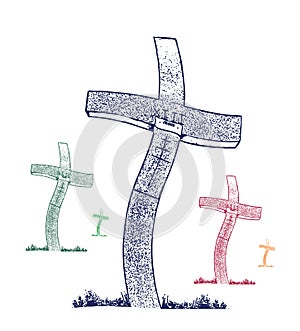 color christian cross