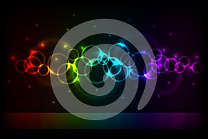 Color circles background