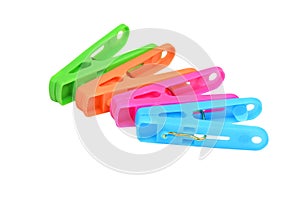 Color clothes pegs