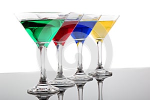 Color cocktails in line