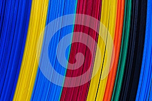 Color corrugated plastic sheets, feature board.