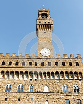 Tower of the Palazzo Vecchio, Florence, Italy