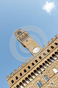 Tower of the Palazzo Vecchio, Florence, Italy