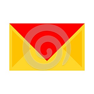 Color email icon envelope