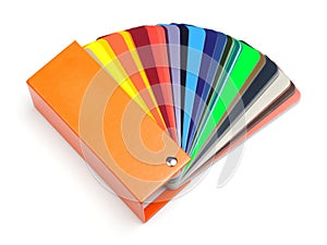 Color fan or swatch