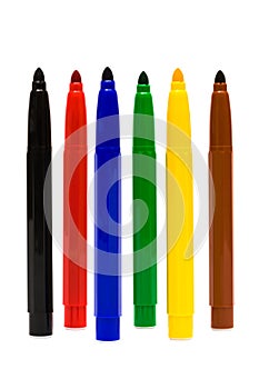 Color felt-tip pens