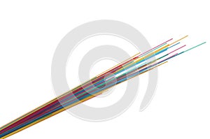 Color fiber optic cables