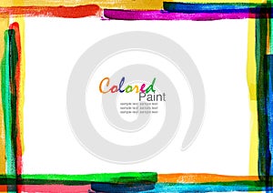 Color frame canvas