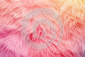 Color fur texture, top view.
