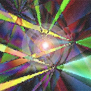 Abstract coloring background of gradient