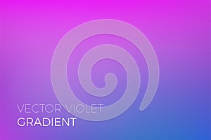 Color gradient background purple blue abstract soft blend trendy vector light effect